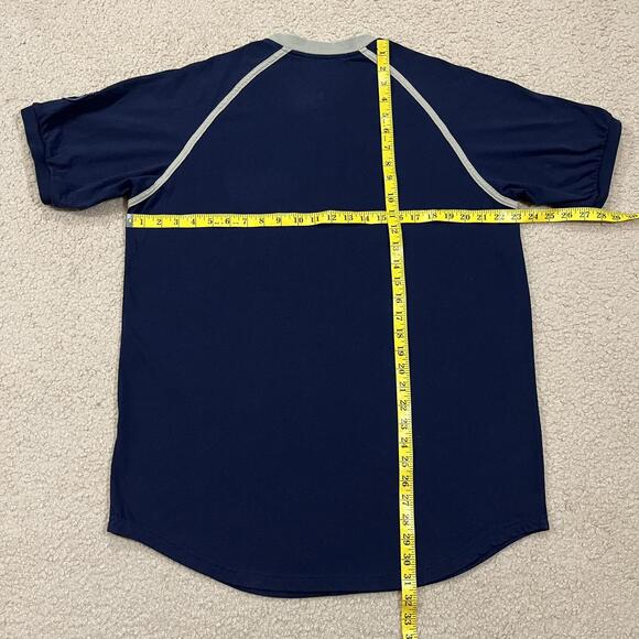 Bocomal FR Mens CAT2 Blue Short Sleeve Henley Work T Shirt Size Large - Picture 4 of 4